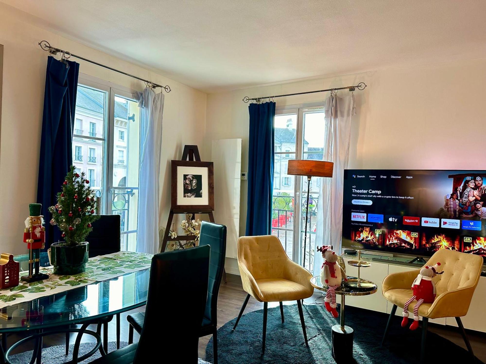 Appt Vue Place De Toscane - 4Min Disneyland-Paris Serris Eksteriør bilde